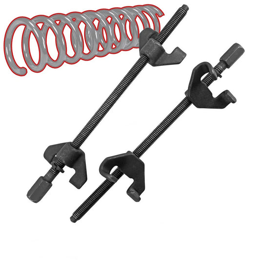 ENVA spring compressor set – universal tool for lowering and chassis work