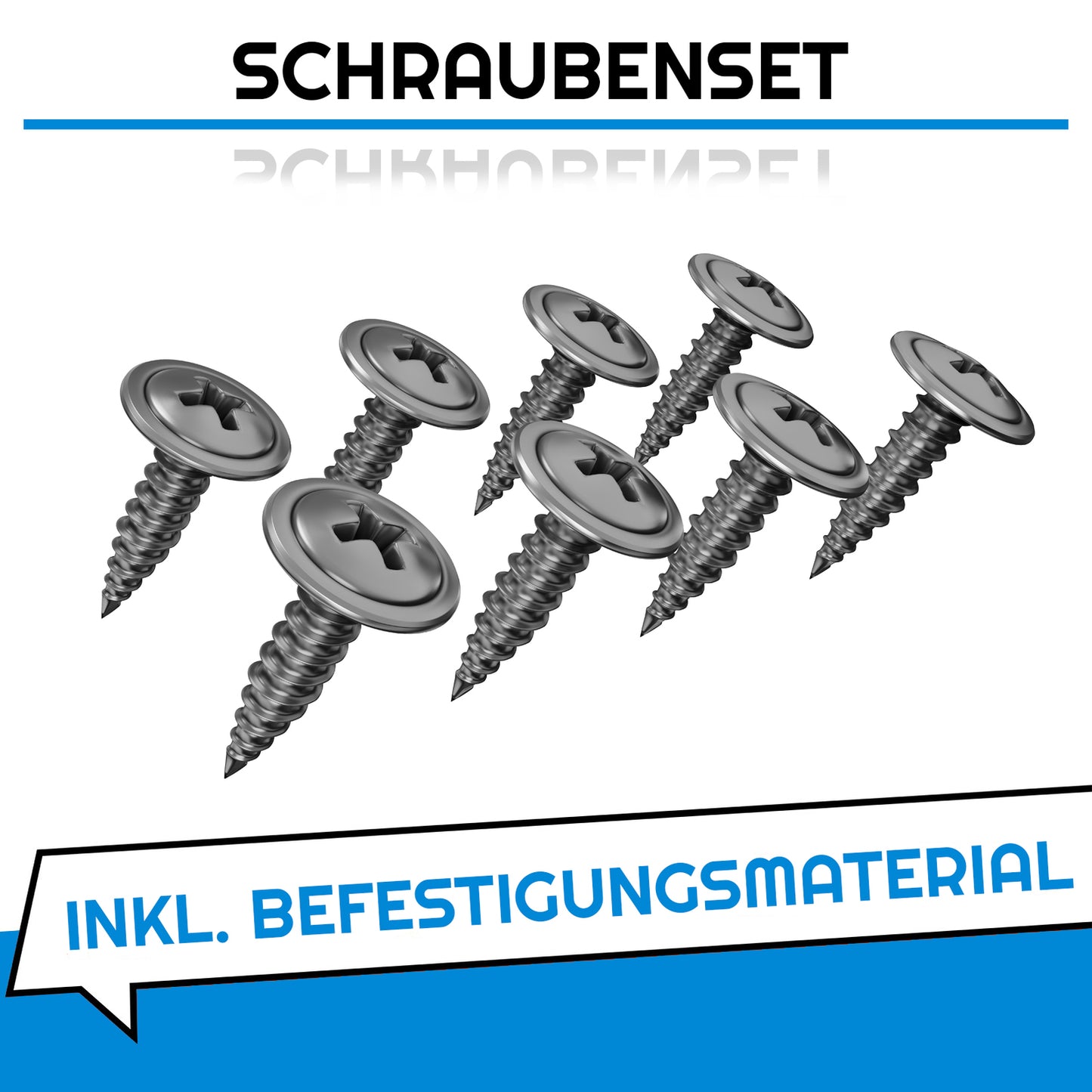 2x Kennzeichenhalter kurz 46cm Schwarz Hochglanz – Nummernschild Halterung 460mm