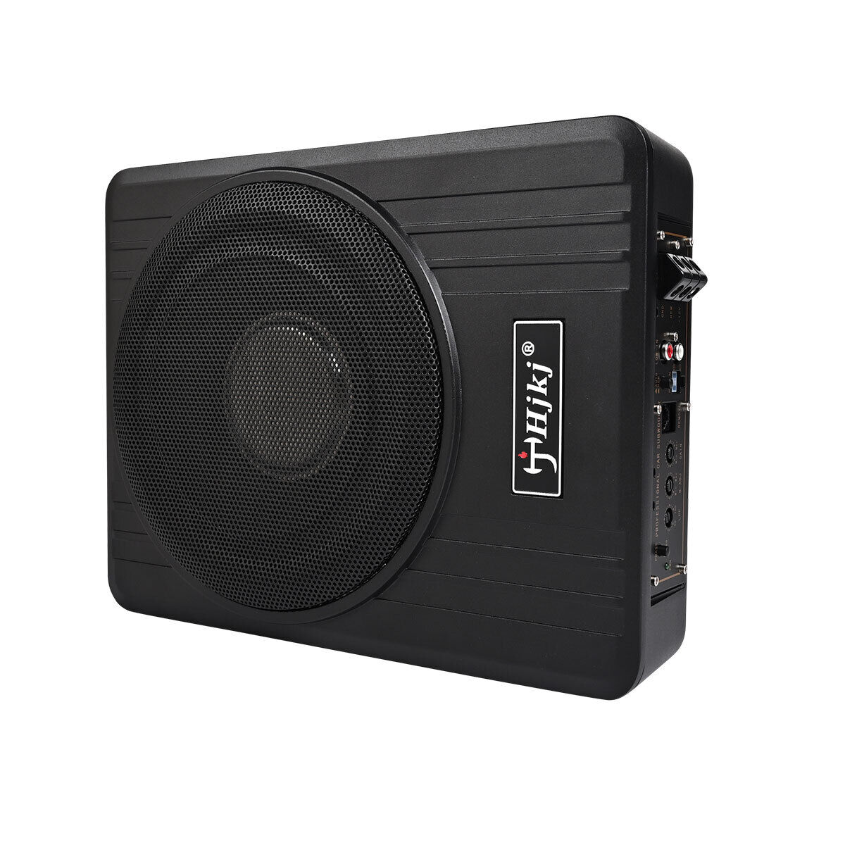 10" Untersitz Aktiv-Subwoofer + Kabelset – 600W Max / 125W RMS Auto Bassbox