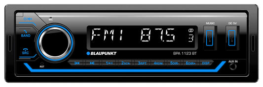 BPA 1123 BT car radio from Blaupunkt – Bluetooth, USB, AUX, hands-free function