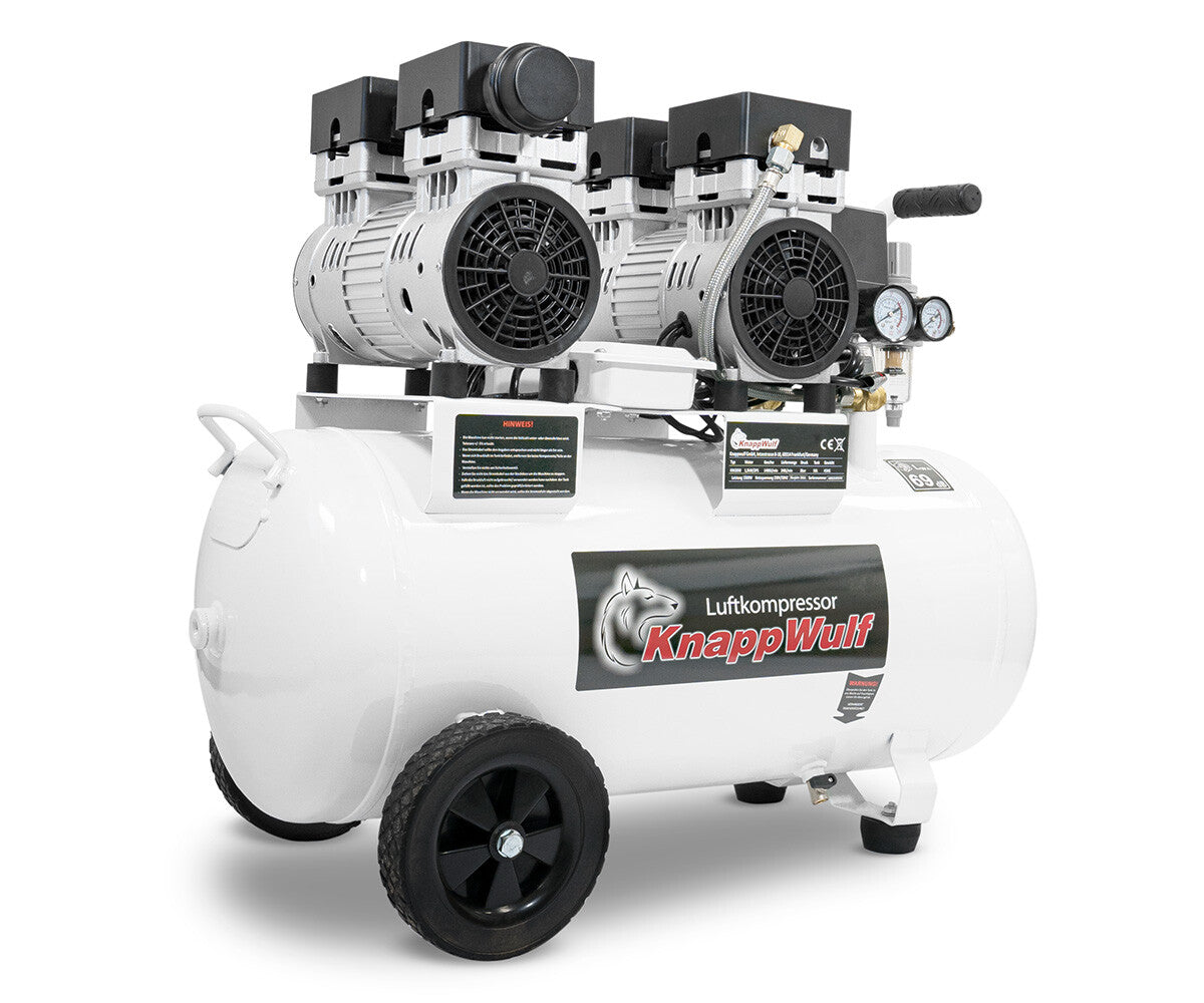 KnappWulf Flüsterkompressor KW2050 – 50L, leise & leistungsstark