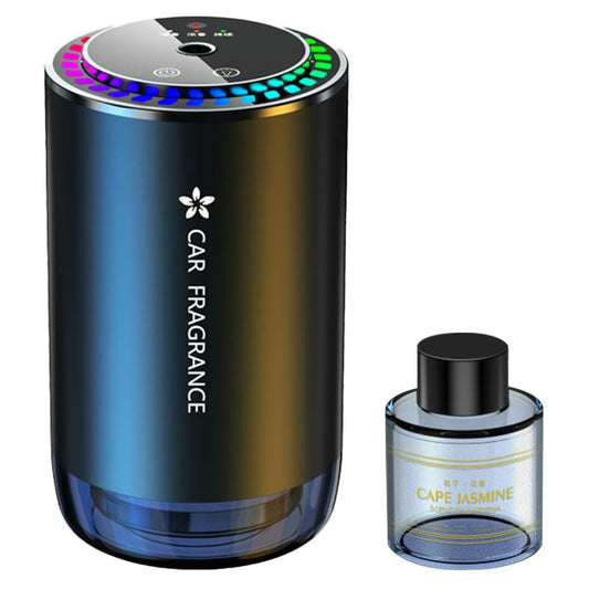 Car Air Freshener with Fragrance Oil – Ultrasonic Aroma Diffuser with LED & USB