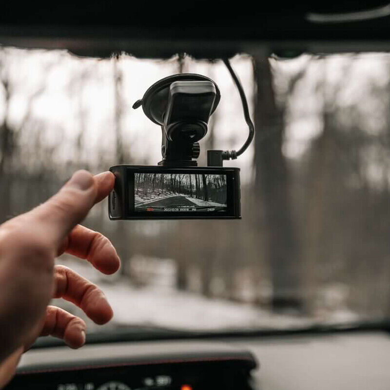 REDTIGER 4K Dashcam Dual – mit GPS, WLAN, App & 32GB SD-Karte