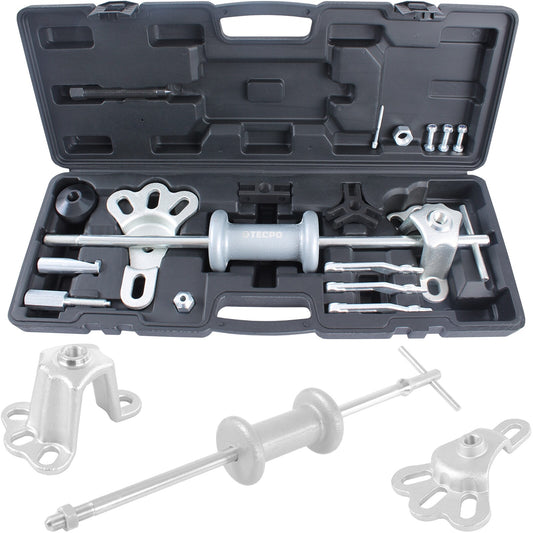 Universal Slide Hammer Puller Set – 4-5 Hole Wheel Hub & Bearing Extractor
