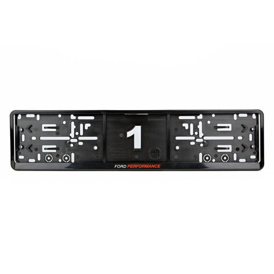 2 x Ford Performance license plate holders - sporty design