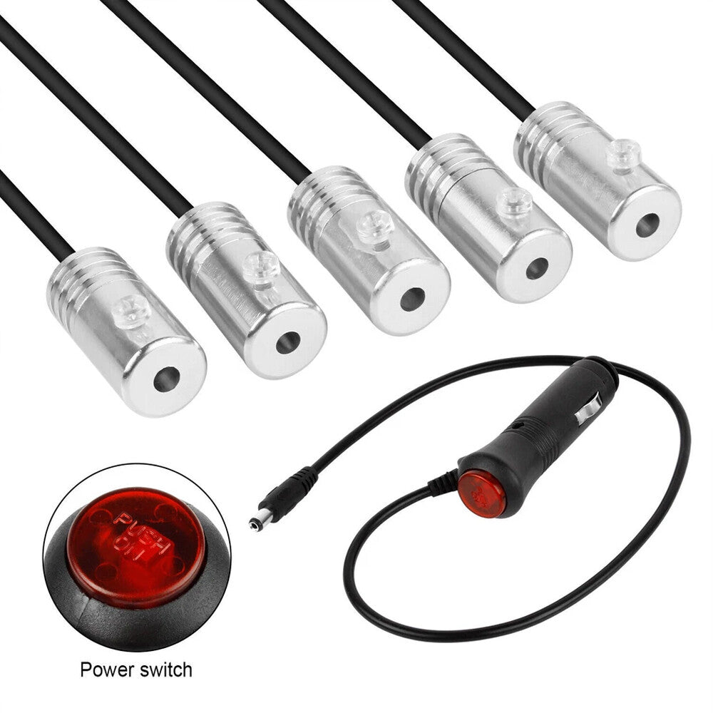 Auto LED Ambientebeleuchtung 6M – RGB Lichtleiste mit App & Sound-Modus