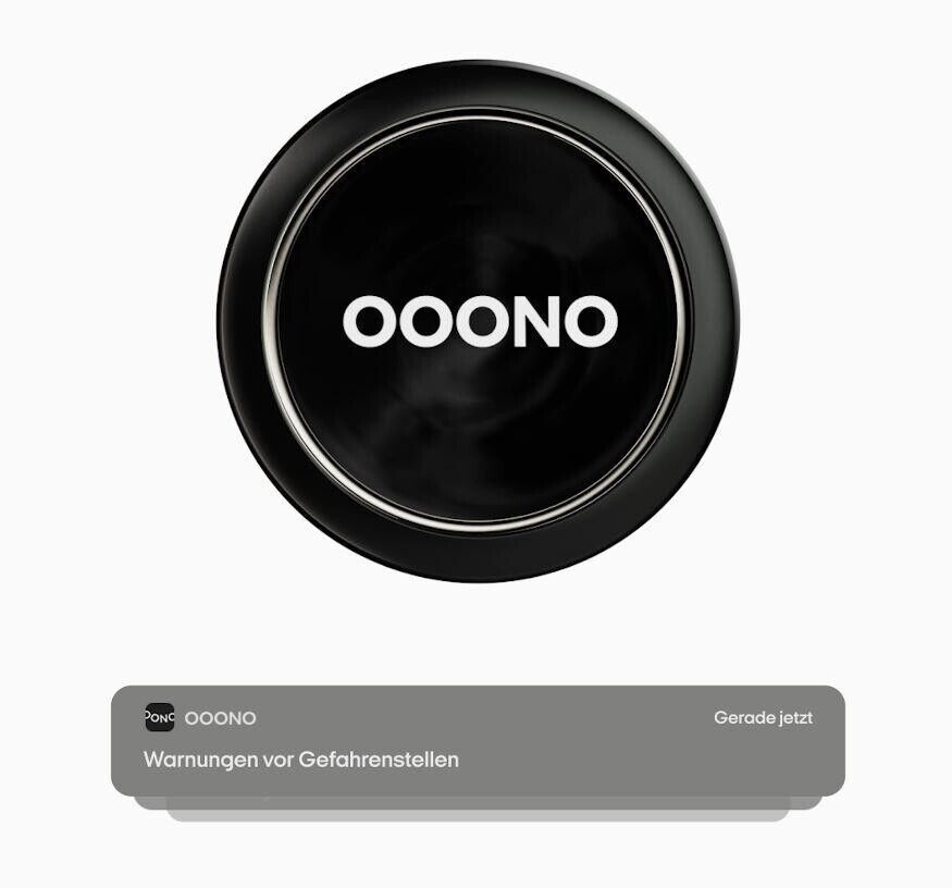 OOONO CO-DRIVER NO1 Verkehrsalarm – Blitzerwarner & Verkehrswarner mit App