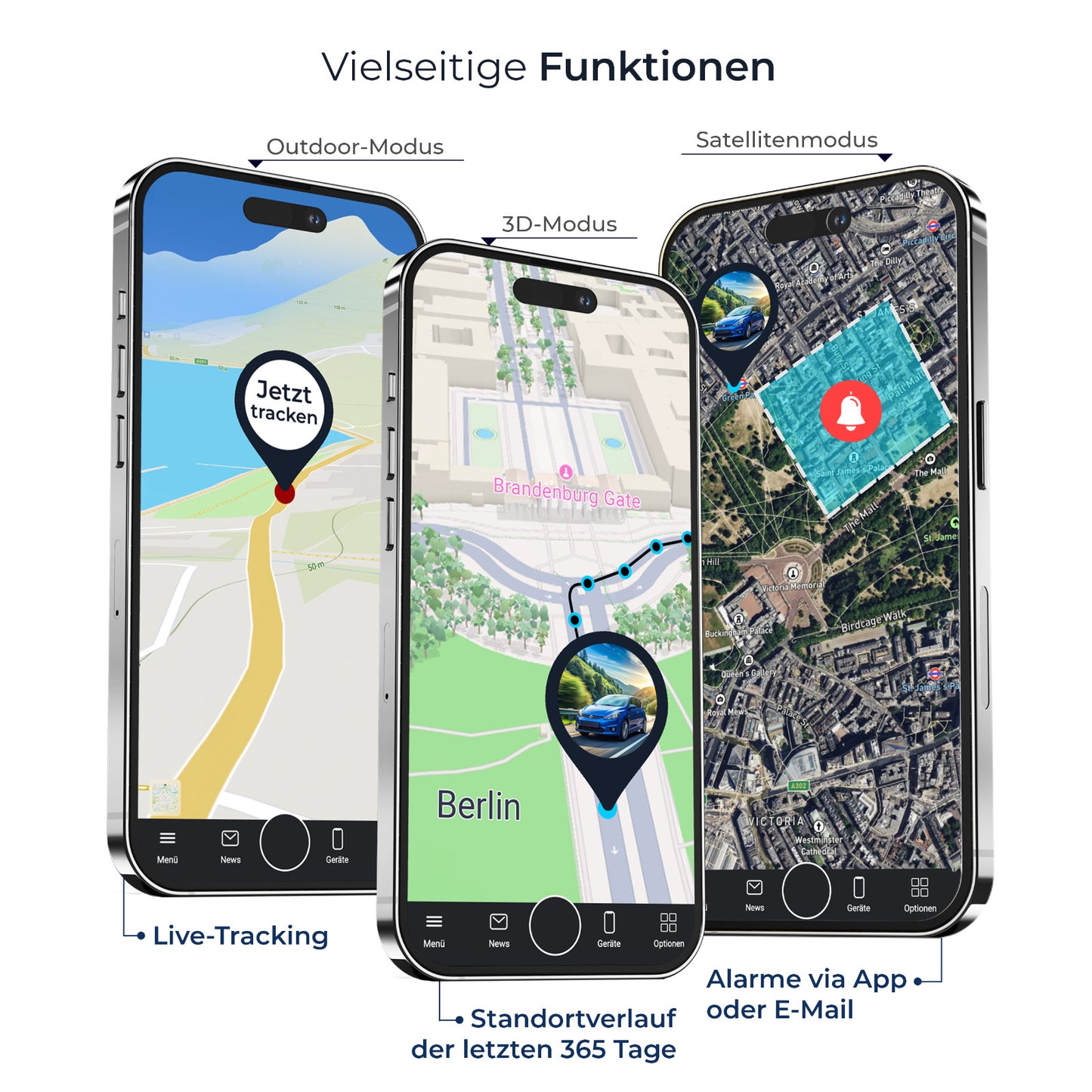 Salind 11 GPS Tracker – Live Ortung mit App & Magnet, 40 Tage Akkulaufzeit