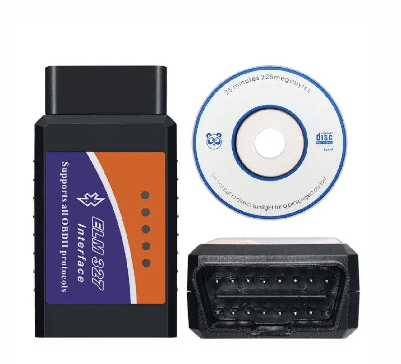 OBD2 Bluetooth Diagnosegerät ELM327 – Fehlerausleser für Android & iOS Apps