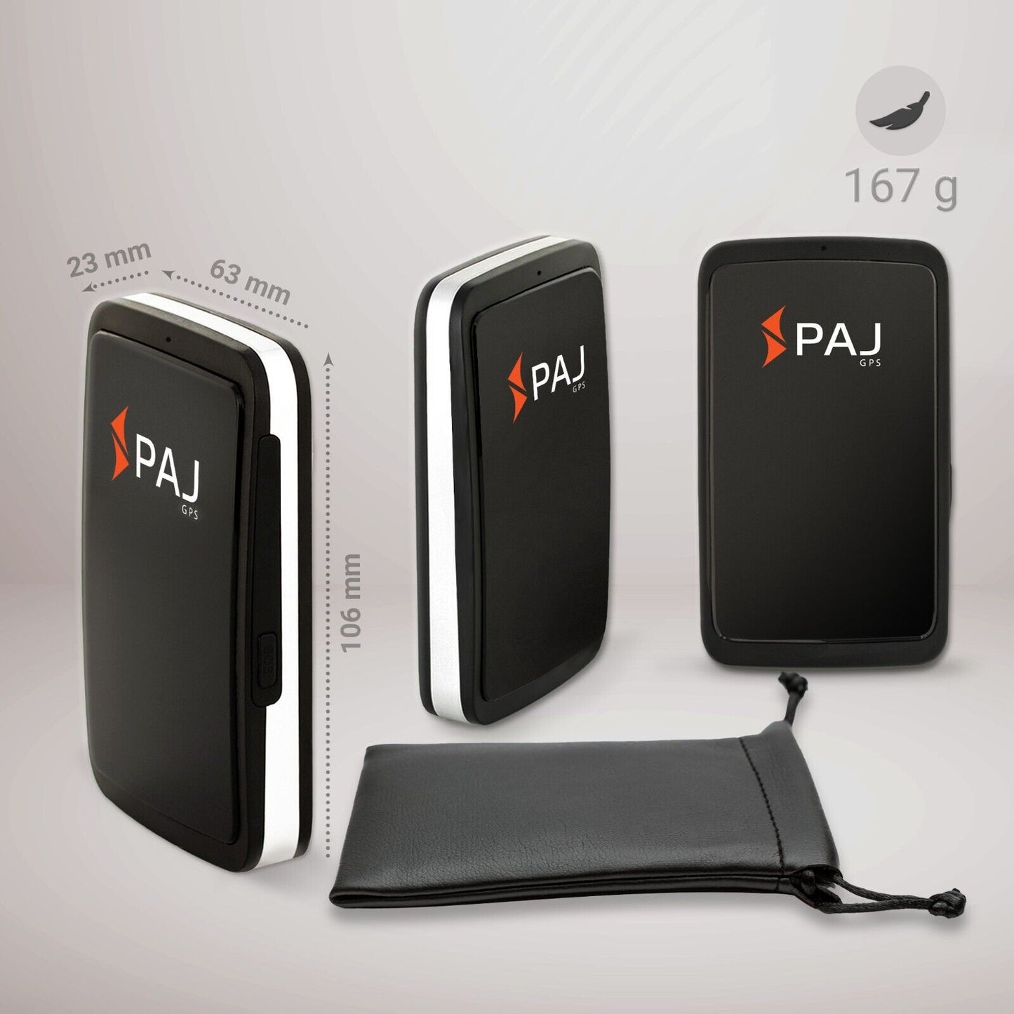 GPS Tracker PAJ Allround Finder – Live-Ortung für Fahrzeuge, 20 Tage Akkulaufzeit