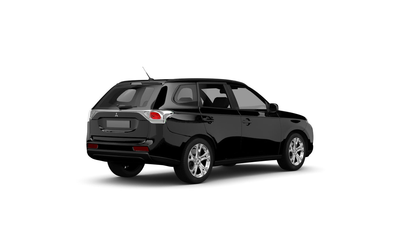 Mitsubishi Outlander II Anhängerkupplung abnehmbar + 13-pol E-Satz (2006–2012)