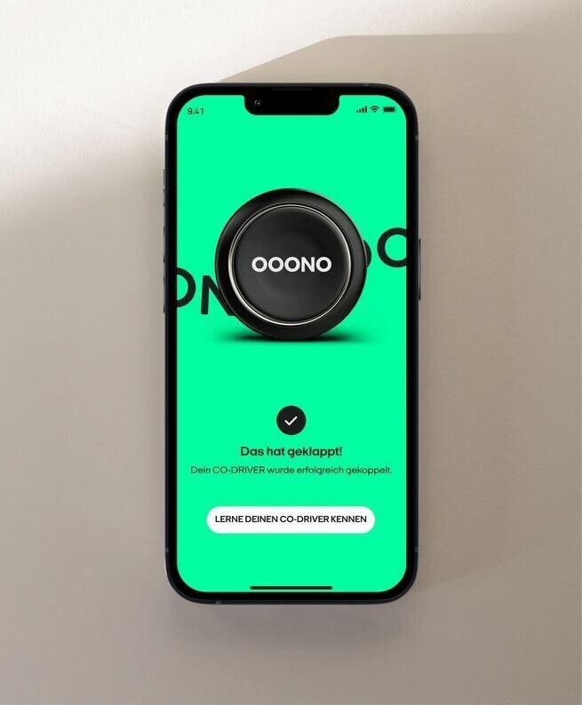 OOONO CO-DRIVER NO1 Verkehrsalarm – Blitzerwarner & Verkehrswarner mit App