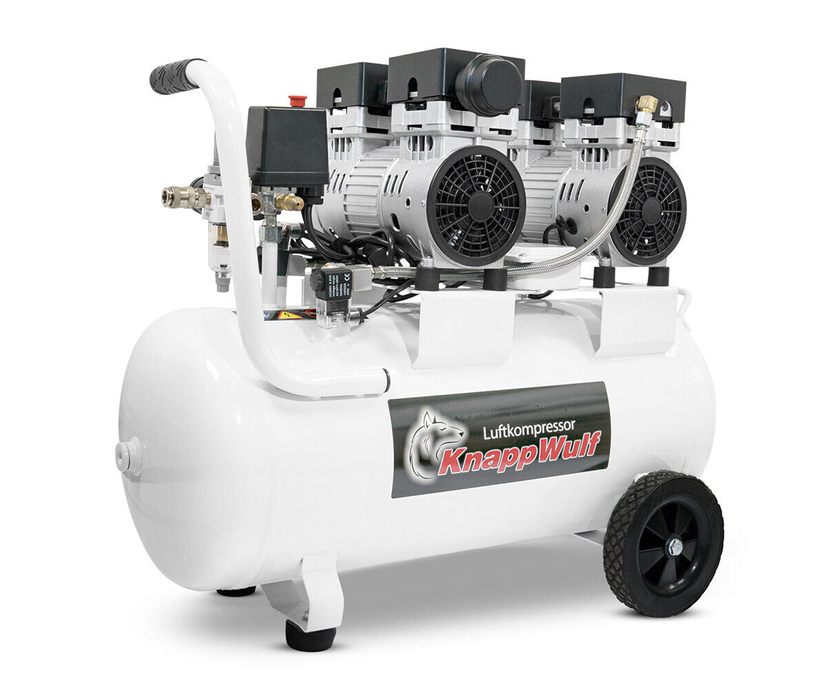 KnappWulf Flüsterkompressor KW2050 – 50L, leise & leistungsstark