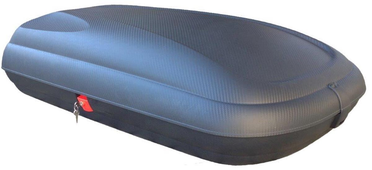 VW T-Roc 5-door from 2017 roof box 320L carbon look + aluminum roof rack RB003