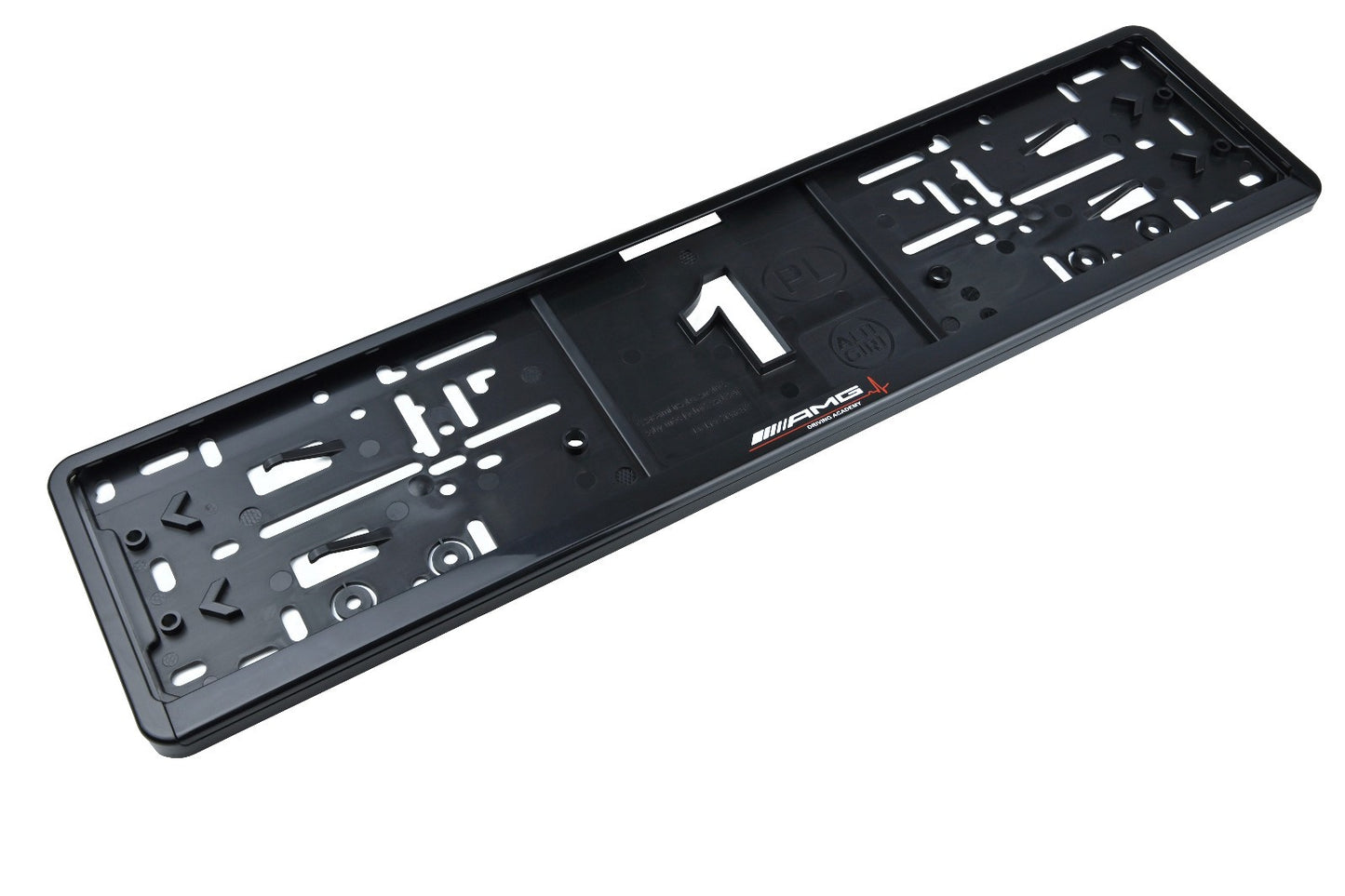 2 x AMG (Driving Academy) Kennzeichenhalter - Sportliches Design