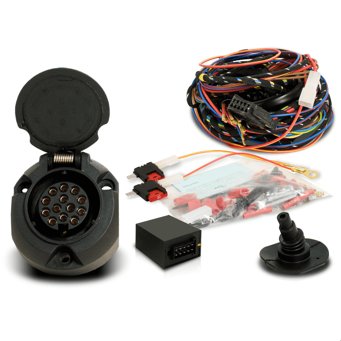 BMW 3er F30 Limousine Komplettsatz Anhängerkupplung– abnehmbar inkl. 13-pol +eSatz (11/2011–02/2014)