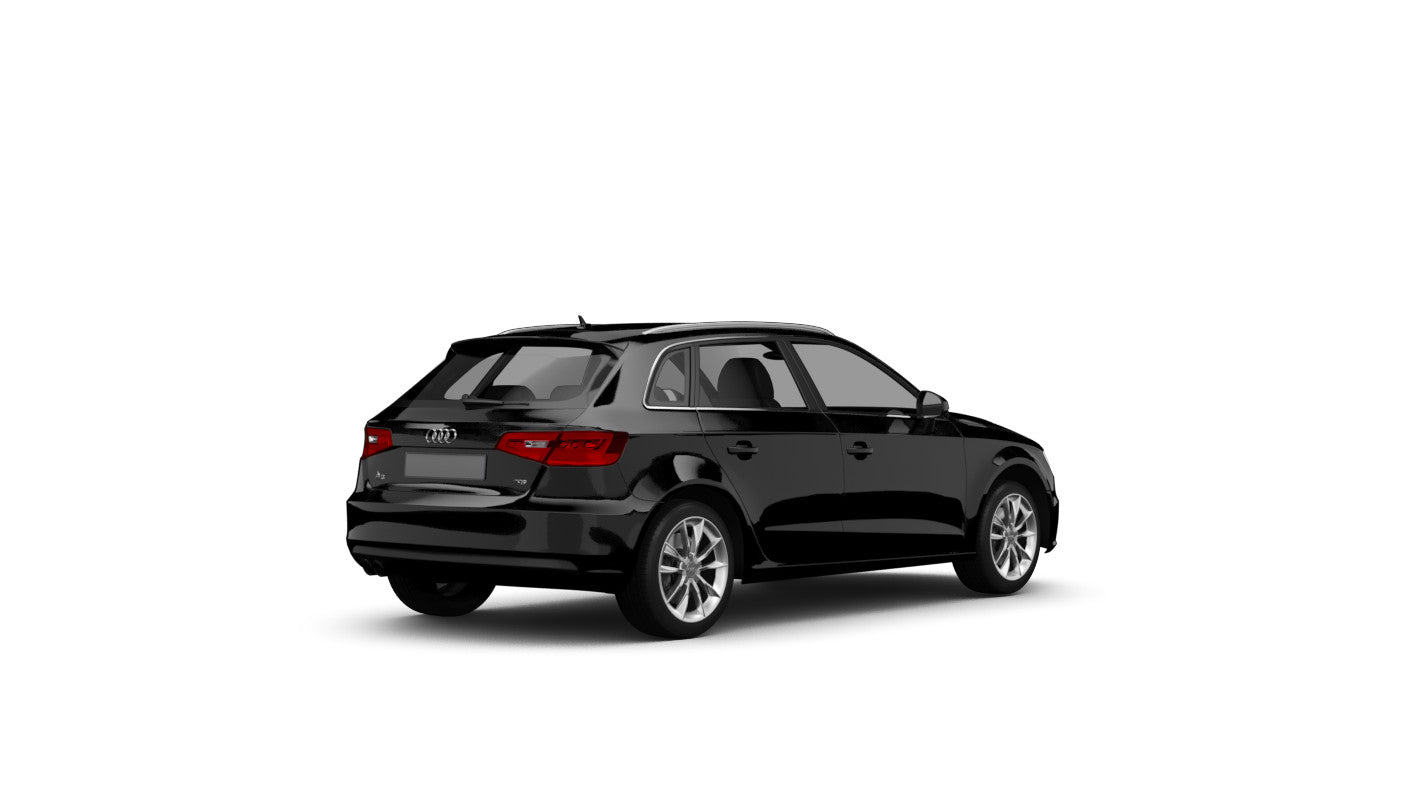Audi A3 Sportback Typ 8P Komplettsatz Anhängerkupplung – abnehmbar inkl. 13-pol+eSatz (09/2004–06/2008)