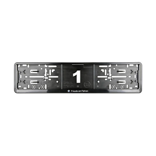 2 x BMW (Sheer Driving Pleasure) license plate holder - sporty design