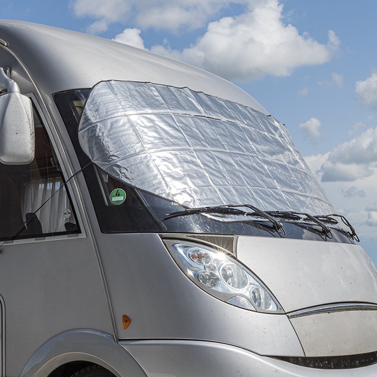 Frontscheibenabdeckung XL 100×250 – Sonnenschutz für Wohnmobil & Van