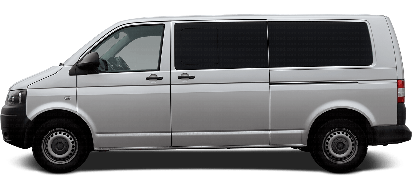 VW T5 Kasten/Bus, Typ 7HB/7HA/7HM Starre Anhängerkupplung + 13pol E-Satz (09/2009–08/2015) – Komplettset