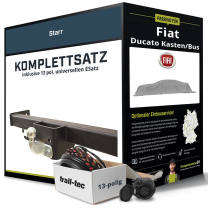 FIAT Ducato Typ 250 Anhängerkupplung starr + 13-pol E-Satz (2011–2024)
