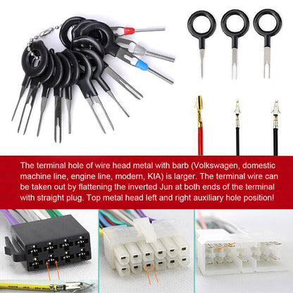 158-piece car trim removal tool set – door clip &amp; interior disassembly tools