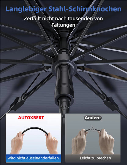 Car sun visor windshield 135x79 cm – Foldable with UV protection