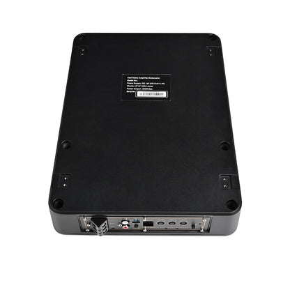 10" Untersitz Aktiv-Subwoofer + Kabelset – 600W Max / 125W RMS Auto Bassbox