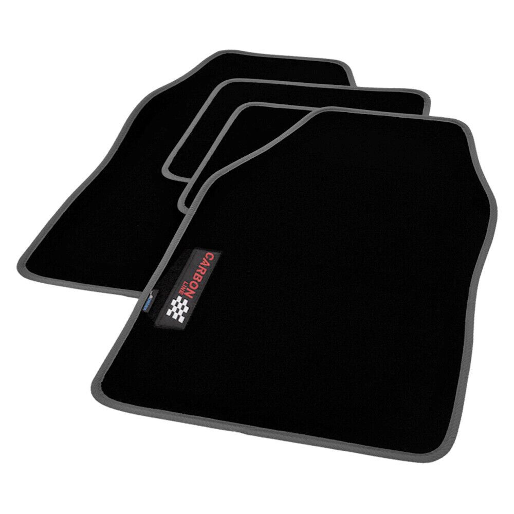 PETEX Autoteppich „Carbon“ – Universal Fußmatten Set, 4-teilig, in 9 Farben