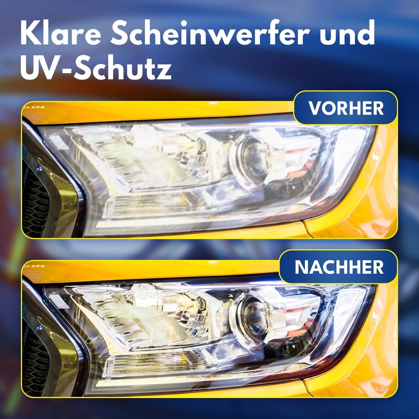 ATG Scheinwerfer Aufbereitung Set – Politur gegen matte Scheinwerfer