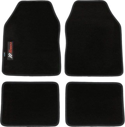 PETEX Autoteppich „Carbon“ – Universal Fußmatten Set, 4-teilig, in 9 Farben