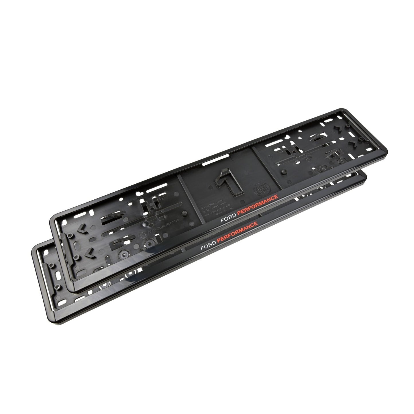 2 x Ford Performance Kennzeichenhalter - Sportliches Design