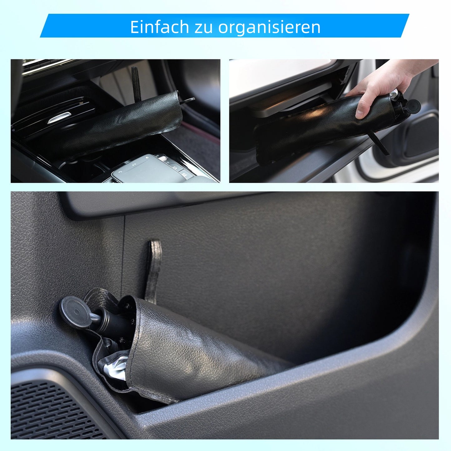 Auto Sonnenblende Frontscheibe 135x79 cm – Faltbar mit UV Schutz