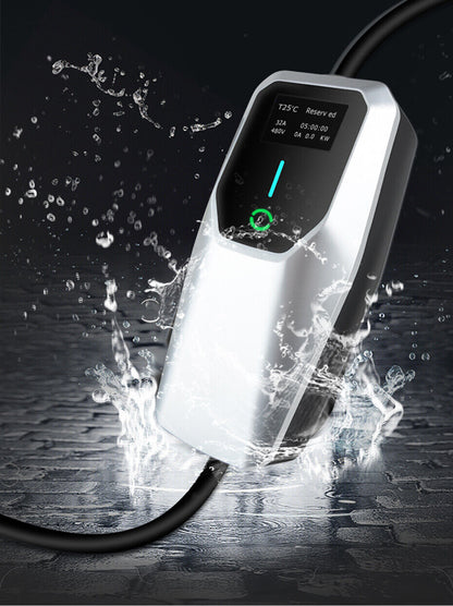 11/22kW 16/32A Type 2 Mobile Wallbox – EV charger &amp; charging cable, heavy current CEE