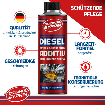 Special Diesel Injector Additive – Turbo &amp; DPF Protection for TDI, CDI, TDCI, TD Engines 