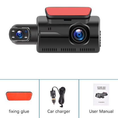Autokamera Dual Lens mit G-Sensor & Nachtsicht – 1080P HD Dashcam für KFZ