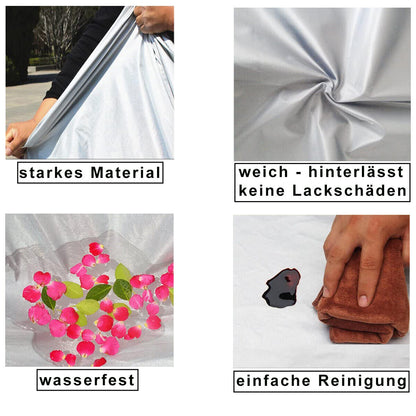 Autogarage Wasserdicht – Vollgarage Outdoor Abdeckplane mit UV-Schutz & Tasche