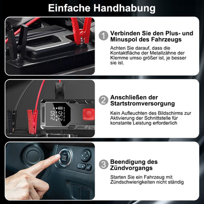 Starthilfegerät 99800mAh 12V mit kompressor