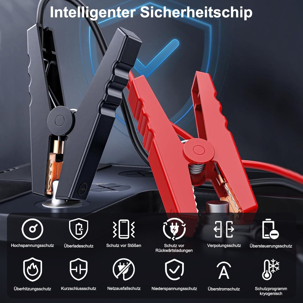 Starthilfegerät 99800mAh 12V mit kompressor