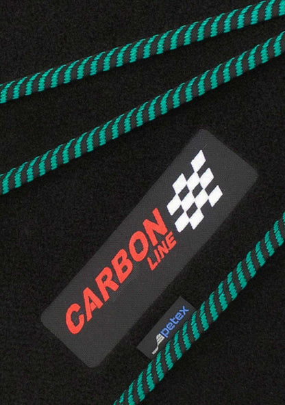 PETEX Autoteppich „Carbon“ – Universal Fußmatten Set, 4-teilig, in 9 Farben