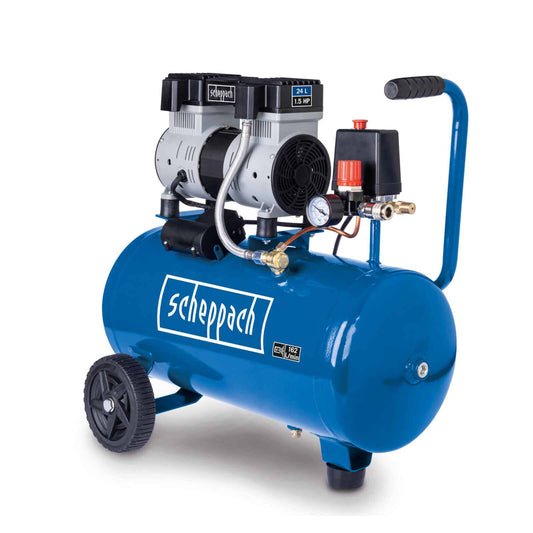Scheppach Ultra Silent Kompressor HC26Si – 8bar, 24L, 1100W