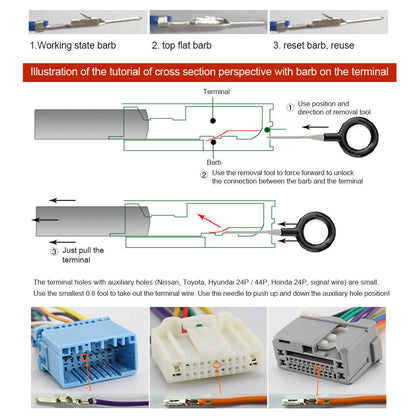 158-piece car trim removal tool set – door clip &amp; interior disassembly tools