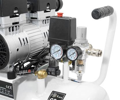 KnappWulf Flüsterkompressor KW2050 – 50L, leise & leistungsstark