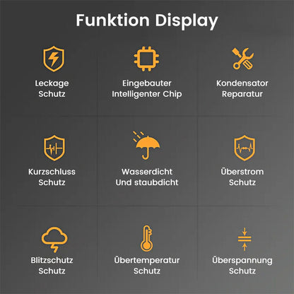 EV Charger Type 2 – 11kW Charging Cable 10A/16A, 3-Phase, Wallbox, 4m