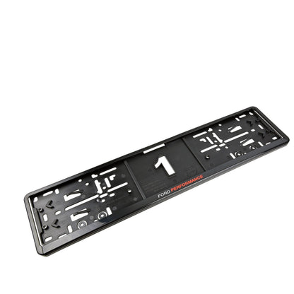 2 x Ford Performance Kennzeichenhalter - Sportliches Design