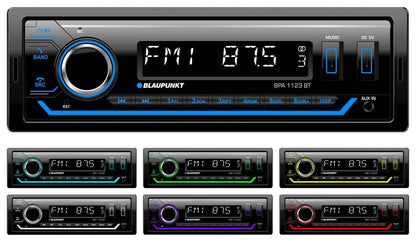 BPA 1123 BT Autoradio von Blaupunkt – Bluetooth, USB, AUX, Freisprechfunktion