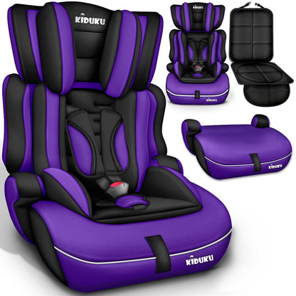 Child car seat 9–36 kg with extra padding – Group 1+2+3 ECE certified