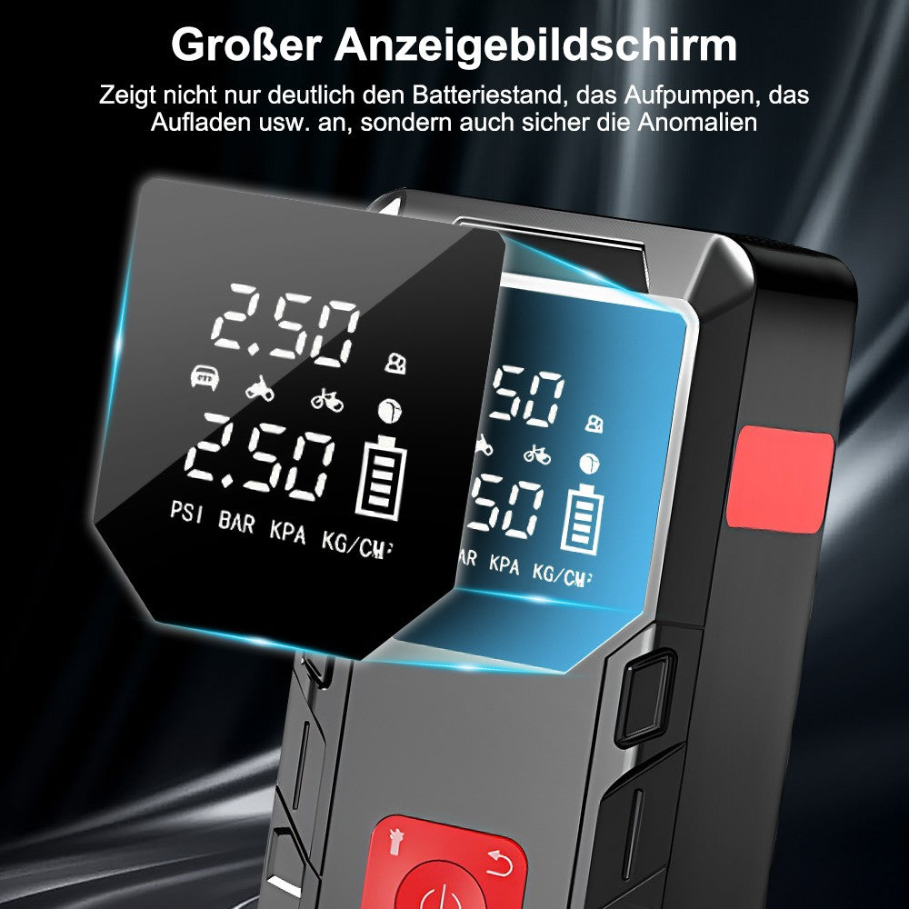 Starthilfegerät 99800mAh 12V mit kompressor