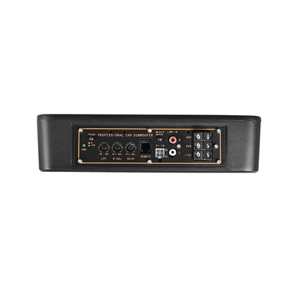 10" Untersitz Aktiv-Subwoofer + Kabelset – 600W Max / 125W RMS Auto Bassbox