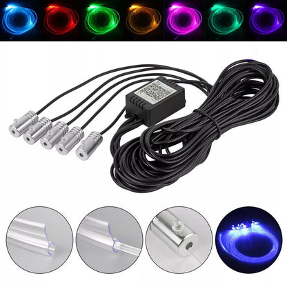 Auto LED Ambientebeleuchtung 6M – RGB Lichtleiste mit App & Sound-Modus